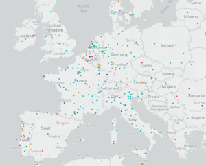 Screenshot Social Tech Atlas