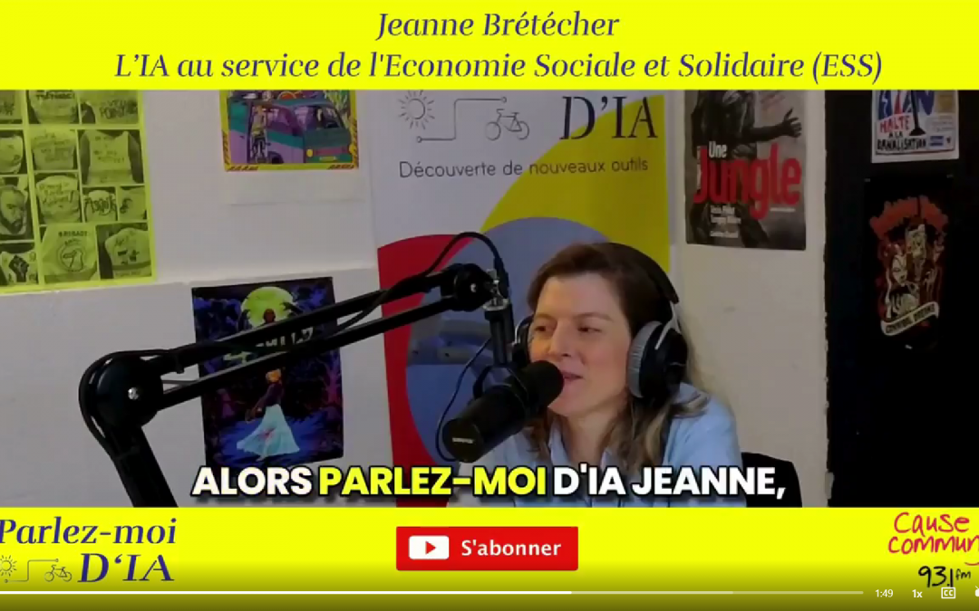 Extrait du podcast "Parlez-moi d'IA" présenté par Jean-Philippe Clément